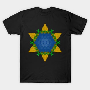 Big blue flower T-Shirt